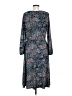 Talbots Paisley Blue Casual Dress Size M - photo 2