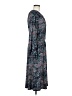 Talbots Paisley Blue Casual Dress Size M - photo 4