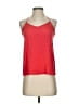 Tibi 100% Silk Red Sleeveless Top Size 0 - photo 1