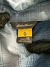 Eddie Bauer Plaid Blue Long Sleeve Button-Down Shirt Size XS - photo 7