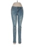 Jeans 100% Cotton Hearts Blue Jeans Size L - photo 1
