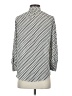 Moulinette Soeurs 100% Polyester Print Silver 3/4 Sleeve Blouse Size 0 - photo 2
