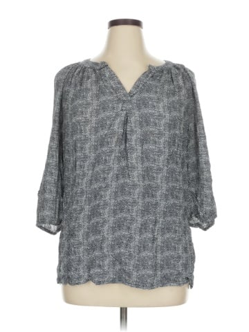 Ava Christine 3/4 Sleeve Blouse (view 1)
