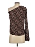 Saylor 100% Polyester Brown Long Sleeve Blouse Size S - photo 2