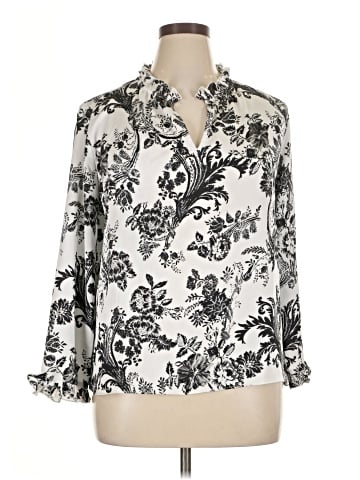 Sioni 3/4 Sleeve Blouse (view 1)