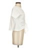 Shein Ivory Short Sleeve Blouse Size 4 - photo 4