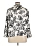 Sioni 100% Polyester Floral Silver 3/4 Sleeve Blouse Size XL - photo 2