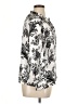 Sioni 100% Polyester Floral Silver 3/4 Sleeve Blouse Size XL - photo 4