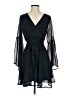 Miami 100% Polyester Black Teal Cocktail Dress Size S - photo 1