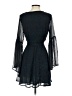 Miami 100% Polyester Black Teal Cocktail Dress Size S - photo 2