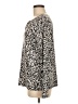 Tahari Animal Print Ivory Long Sleeve Blouse Size M - photo 5
