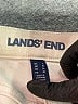 Lands' End Metallic Ivory Jeans Size 6 - photo 7