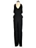 Banana Republic 100% Polyester Solid Black Jumpsuit Size 2 - photo 1