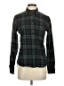 Assorted Brands 100% Cotton Plaid Green Long Sleeve Button-Down Shirt Size S - photo 1