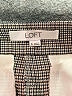 Ann Taylor LOFT Houndstooth Gray Dress Pants Size 6 - photo 7