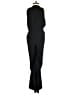 Banana Republic 100% Polyester Solid Black Jumpsuit Size 2 - photo 2