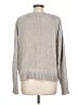 P.J. Salvage 100% Polyester Metallic Silver Pullover Sweater Size L - photo 2