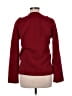 Joan Vass 100% Cotton Red Burgundy Cardigan Size 6 (1) - photo 2