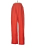 Monteau 100% Polyester Orange Casual Pants Size S - photo 1