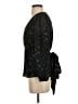 J.Crew 100% Polyester Black 3/4 Sleeve Blouse Size XS - photo 5