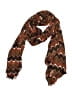 Curations 100% Viscose Chevron-herringbone Brown Scarf One size - photo 1