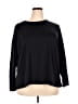 Lands' End Black 3/4 Sleeve Top Size 2X - photo 1