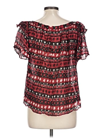 Hache Short Sleeve Blouse (view 2)