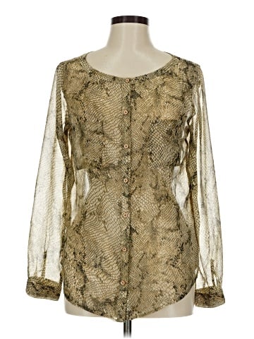 Ecote Long Sleeve Blouse (view 1)