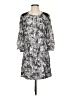 Edun Print Gray Black Casual Dress Size XS - photo 1