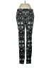 Bisou Bisou Print Black Casual Pants Size S - photo 1