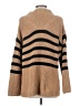 Old Navy Stripes Tan Turtleneck Sweater Size S - photo 2