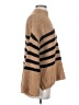 Old Navy Stripes Tan Turtleneck Sweater Size S - photo 4