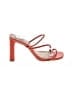Schutz Red Orange Sandals Size 9B - photo 1
