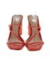 Schutz Red Orange Sandals Size 9B - photo 2