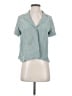 Everlane 100% Silk Teal Blouse Size 0 - photo 1
