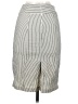 Eva Franco 100% Polyester Stripes Ivory Casual Skirt Size 2 - photo 2