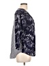 Fred David 100% Rayon Blue 3/4 Sleeve Blouse Size L - photo 4