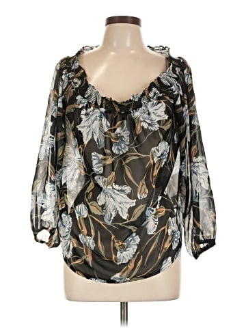 Jeans By Buffalo 3/4 Sleeve Blouse (view 1)