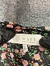 WAYF 100% Polyester Floral Black Long Sleeve Blouse Size L - photo 7