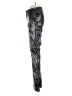 Gap 100% Polyester Metallic Silver Black Faux Leather Pants Size 00 - photo 5