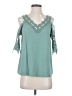 Shein 100% Polyester Teal Sleeveless Blouse Size 2 - photo 1
