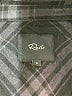 Rails 100% Rayon Plaid Black Long Sleeve Blouse Size S - photo 6