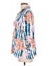 Ruby Rd. 100% Rayon Print Blue 3/4 Sleeve Blouse Size L - photo 5