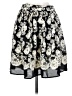 Reformed 100% Polyester Paisley Black Casual Skirt Size 2 - photo 1