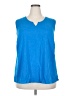 Covington Blue Sleeveless Blouse Size 2X - photo 1