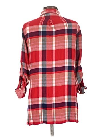 Seven7 3/4 Sleeve Button-Down Shirt (view 2)