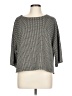 Max Studio Gray Black 3/4 Sleeve Blouse Size L (estimated) - photo 1