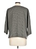 Max Studio Gray Black 3/4 Sleeve Blouse Size L (estimated) - photo 2