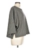 Max Studio Gray Black 3/4 Sleeve Blouse Size L (estimated) - photo 4