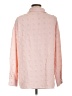 C.O.Z.Y 100% Polyester Polka Dots Pink Long Sleeve Blouse Size 10 - photo 2